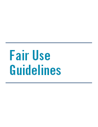 Fair Use Guidelines Handbook Image